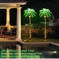 thumbnail image 4 of ZXNYH 5FT LED Lighted Palm Tree with Coconuts Outdoor Artificial Palm Tree Prelit Christmas Tree Tropical Palm Tree Lights for Home Patio Pool Hawaiian Luau Jungle Party Tiki Bar Indoor Decoration, 4 of 4