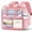 C-Pink, variant on KOITHOT Clear Backpacks Large Heavy Duty PVC Waterproof Transparent Bookbag for School Adult Work, Black