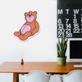 thumbnail image 3 of MightySkins RD-24-99927 Bear 24 in. Peel & Stick Wall Art - Removable Cute Stylish Funny Cartoon Dorm Room Decor Sticker Vinyl Wall Decals, 3 of 4