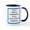 White/Black Inside, variant on CafePress - Mahjong Mugs - 11 oz Ceramic Mug - Novelty Coffee Tea Cup