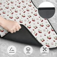 thumbnail image 3 of Sikiie Cherry Berries Car Foot Mat Set of 4 Pieces Basics Universal Fit Rubber Carpet Floor Mats For Car SUV Van & Truck, 26.8"L x 17.3"W (Front), 13"L x 17.3"W(Rear), 3 of 6