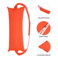 thumbnail image 4 of Cojines de chaise al aire libre Uxcell, resistentes al agua con correa elástica ajustable para silla, naranja, 4 of 7