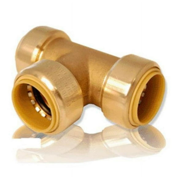 Quick Fitting LF804R Brass Tee - 0.375 x 0.375 x 0.375 in.