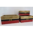thumbnail image 1 of Set Of 3 Santa Belt Crates, 1 of 1