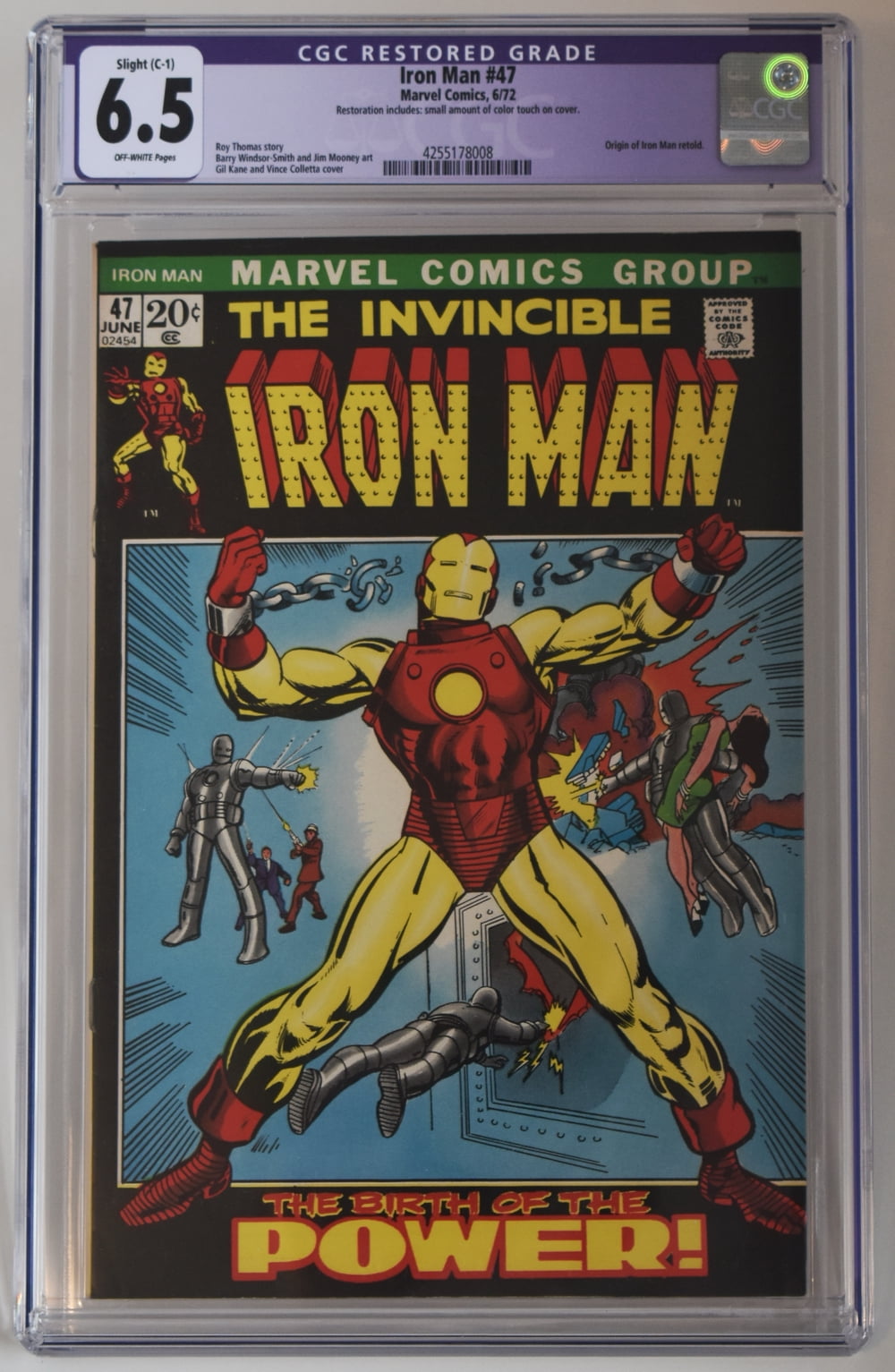 Iron Man #47 - CGC 6.5 Comic Book