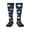 3 Black, variant on Planets and Stars Thigh High Socks Extra Long Stretchy Sock Women Over Knee High Opaque Stocking Daily Wear