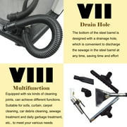 INTSUPERMAI Automatic Vacuum Carpet Extractor Cleaner 60L Car Sofa Cleaning Machine