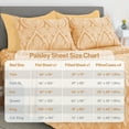 thumbnail image 3 of Lux Decor Collection California King Bed Sheets - Hotel Luxury Bedding Sheets & Pillowcases - Extra Soft Cooling Bed Sheets - 6 Piece (Cal King, Taupe), 3 of 5