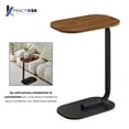 thumbnail image 3 of Mesa De Centro Auxiliar Y Lateral Para Sala, Dormitorio Elegante Material Madera Color Café Practiksa, 3 of 5