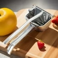 thumbnail image 6 of Stainless Steel Lemon Squeezer Citrus Juicer Hand Press Heavy Duty Manual Squeeze Juice Extractor Maker Orange Lime Grapefruit Presser, 6 of 6