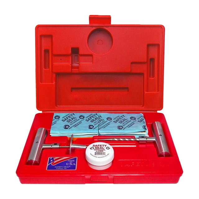 Kit de reparación de llantas Safety Seal Deluxe para auto y camioneta