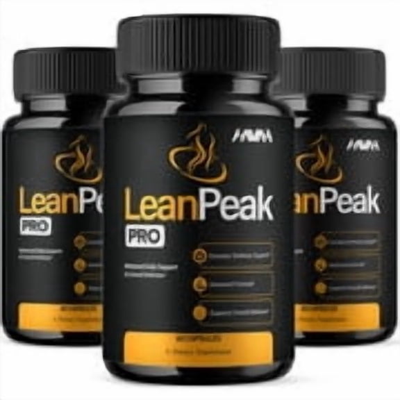 (3 Pack) Lean Peak Pro Health Management Capsules, LeanPeak Pro Daily Overall Wellness Support (180 Capsules)