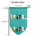 thumbnail image 2 of Sigee Cute Cat Paw And Dog Printed Flag12.5 * 18in Outdoor Yard Flags For Garden Decor, 2 of 9