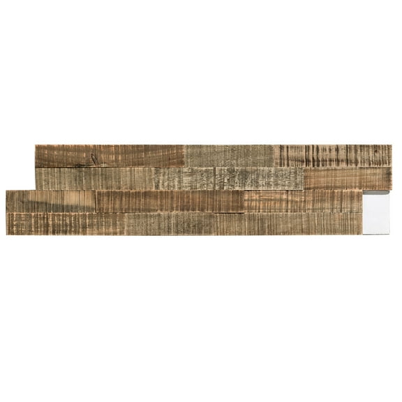 Aspect Peel & Stick Wood- Weathered Barn- Sample