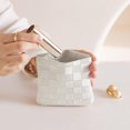 thumbnail image 7 of Leather Lipstick Case Travel Lipstick Bag Small Makeup Bag for Cosmetics Headphones Jewelry and Small Items Organizer, 7 of 7