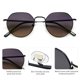 thumbnail image 4 of Gafas de Sol SOJOS Redondas Poligonales Polarizadas para Mujeres/Hombres SJ1157, 4 of 5