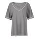 thumbnail image 3 of Mujeres Manga Corta de Verano Tops Día de San Valentín Impreso Cuello Redondo, Camisa de Moda Casual Blusa, 3 of 7