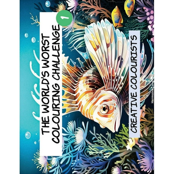 The World's Worst Colouring Challenge - Book 1, (Paperback)