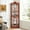 Oak, variant on Removable Glass Shelves, Versatile Display - Adapt to Different Item Sizes