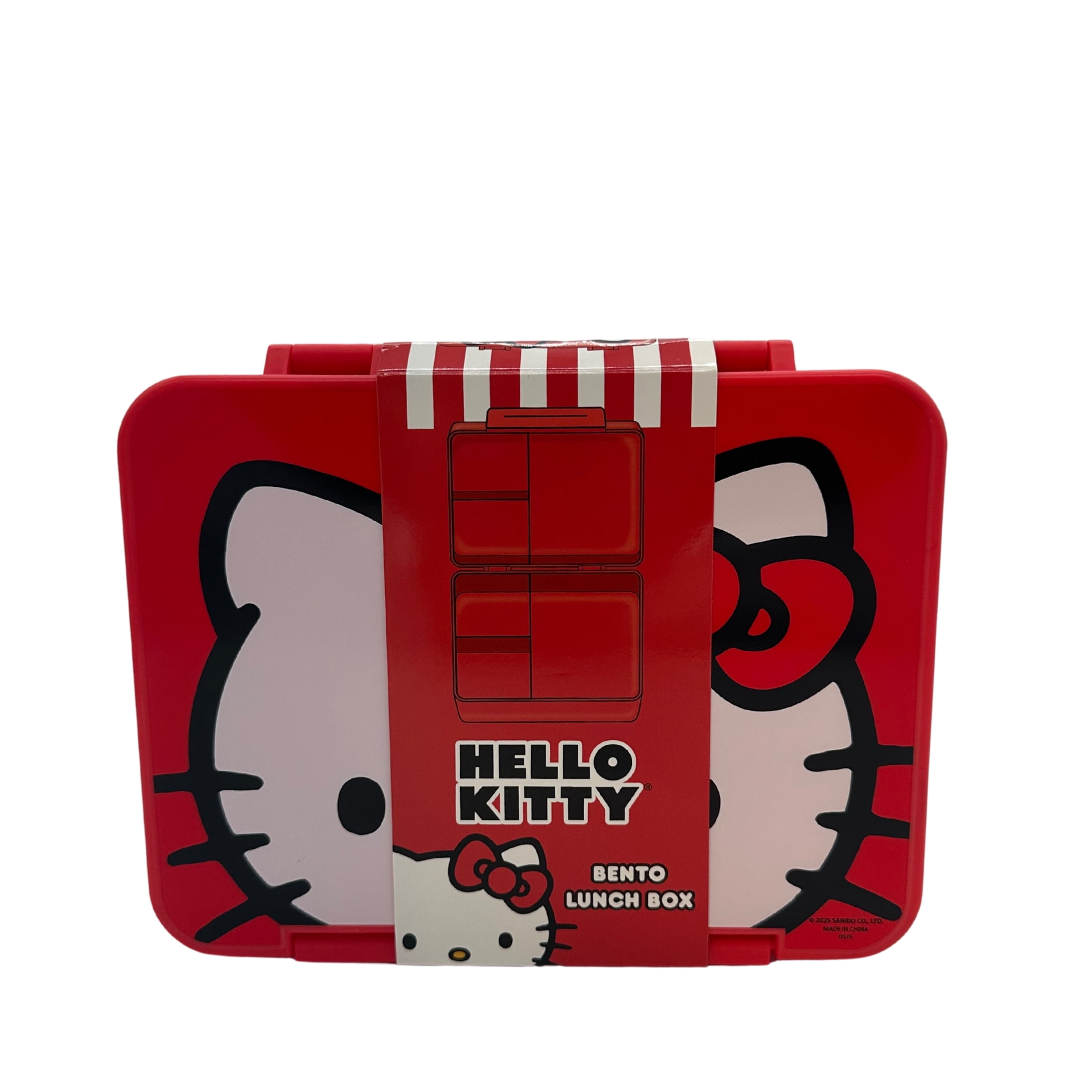 San Rio Hello Kitty Child's Reusable Silicone Bento Lunch Box