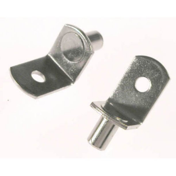 Rubbermaid Nickel Shelf Supports 12 Count