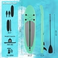 thumbnail image 3 of Arlopu 10FT Inflatable Stand Up Paddle Board with Premium SUP Accessories & Carrying Bag, Non-Slip Deck, Paddle and Hand Pump, 3 of 6