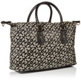 thumbnail image 3 of Bolso de mano Tommy Hilfiger Jaden Satchel para mujer negro/alpaca, 3 of 6