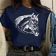 thumbnail image 2 of Blusa Informal Elegante Para Mujer, Camisas Para Hombre, Regalos, Camiseta Con Estampado de Letras, Manga Corta Odeerbi  ODB165895, 2 of 7