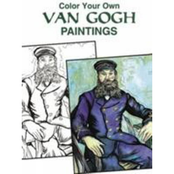 Pre-Owned Color Your Own Van Gogh Paintings (Dover Art Coloring Book) (Paperback) 0486405702 9780486405704