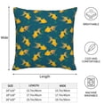 thumbnail image 3 of Modern Linen Throw Pillow Covers Gold Fish Pattern Pillow Covers Pillowcases Home Decor Bed Couch Sofa Office Living Room Cushion(Without Pillow Core), 3 of 7