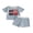 Style:2Blue, variant on AceBaby Toddler Baby Boy Patriotic Outfits for 0-4Y,95% Cotton 250th Anniversary 2Pcs Shorts Set