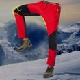 thumbnail image 6 of guisaled Men's Snow Pant Snow Waterproof Insulated Softshell Ski Pants Windproof Warm Fleece Lined Winter Outdoor Snowboard Pant, 6 of 6