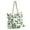 Green, variant on Vikakiooze Tropical Summer Palm Tree Leaf Large Beach Bag For Women Tote Bags Reusable Grocery Shoulder Bag With Zipper Pocket