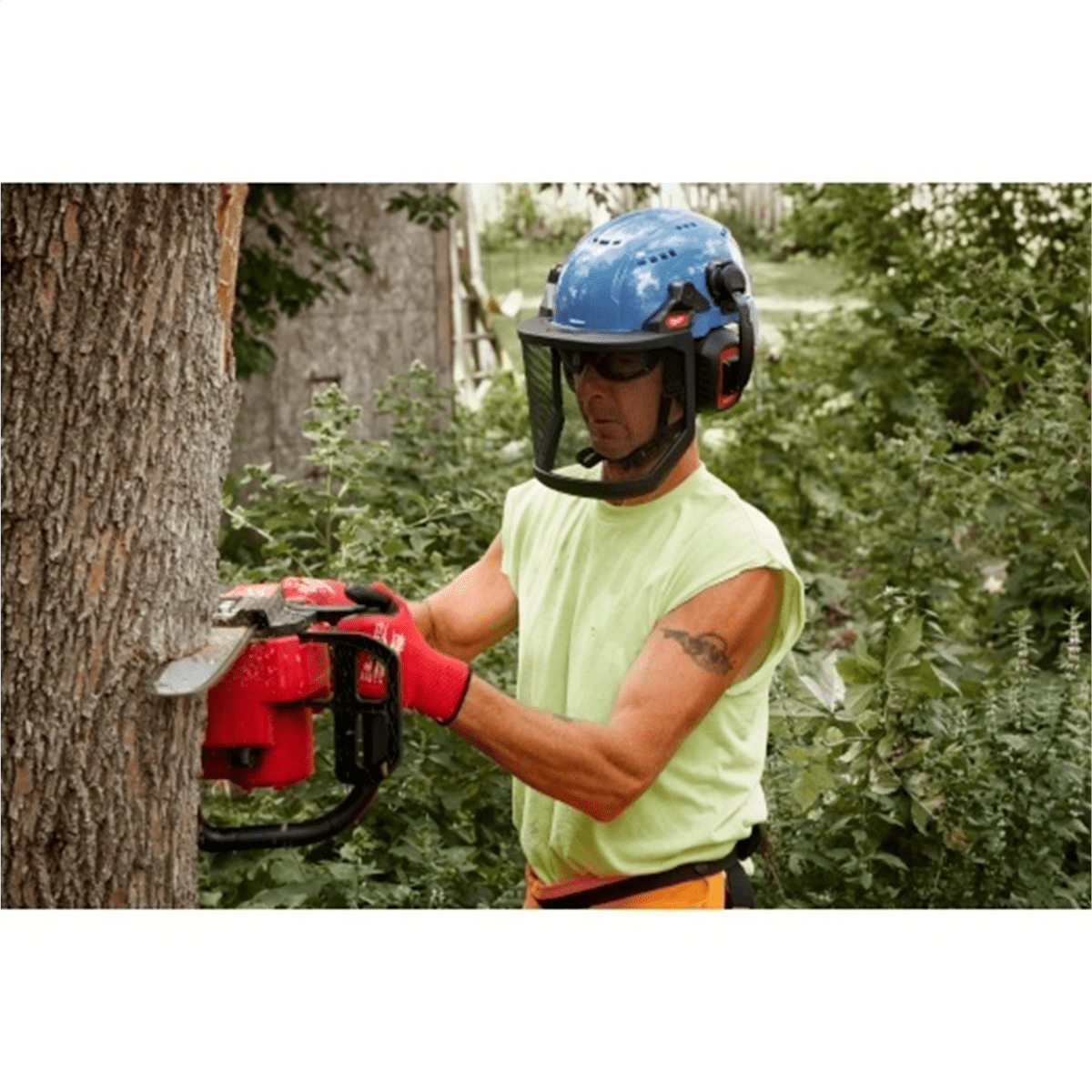 Milwaukee Tool BOLT Full Face Shield - Metal Mesh (Compatible with Milwaukee&reg; Safety Helmet [No Brim])