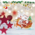 thumbnail image 2 of Kit de pintura de diamantes de Navidad, kit de pintura de diamantes 3D para niños y adultos para decoración de fiestas o regalo de Navidad Fokelyi HY-0027, 2 of 5