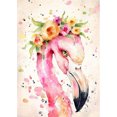 thumbnail image 1 of Diamond Painting (DE6004) DIY Square 5D Color Flower Bird Kit (FH068) 40x50cm Rosa Hugtrwg Para estrenar, 1 of 1