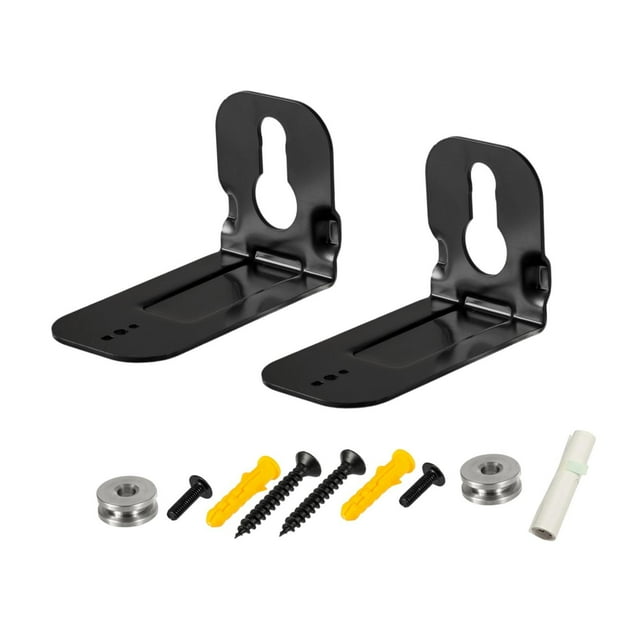 Barra de sonido Montaje soporte soporte de audio Audio Antislip Estante portátil Espacio de pared de altavoces que salvan altavoces para la oficina