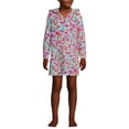 thumbnail image 3 of Lands' End Kids Long Sleeve Hooded Front Pocket Terry Cloth Swimsuit Cover-Up, 3 of 3