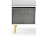 thumbnail image 7 of Royard Oaktree Kids Bookcase with Collapsible Fabric Drawers, Wood Storage Display Cabinet w/Shelves, 7 of 7