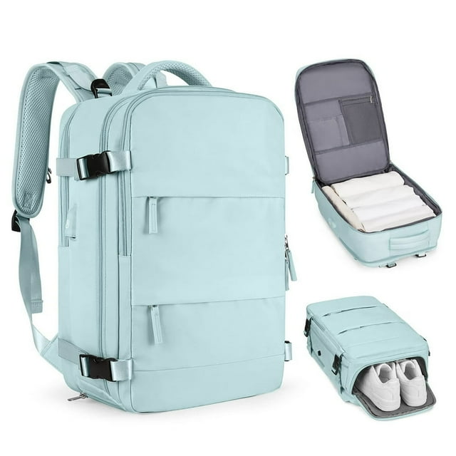 MesaSe Sac à Dos pour Ordinateur Portable pour Femmes Sac à Dos de Voyage Multifonctionnel Grande Capacité Sac de Voyage Imperméable Sac à Dos Extérieur