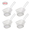 thumbnail image 1 of QualitChoice 4PCS Mini French Fries Basket Potato Chips Frying Basket Frying Container with Handle, 1 of 1