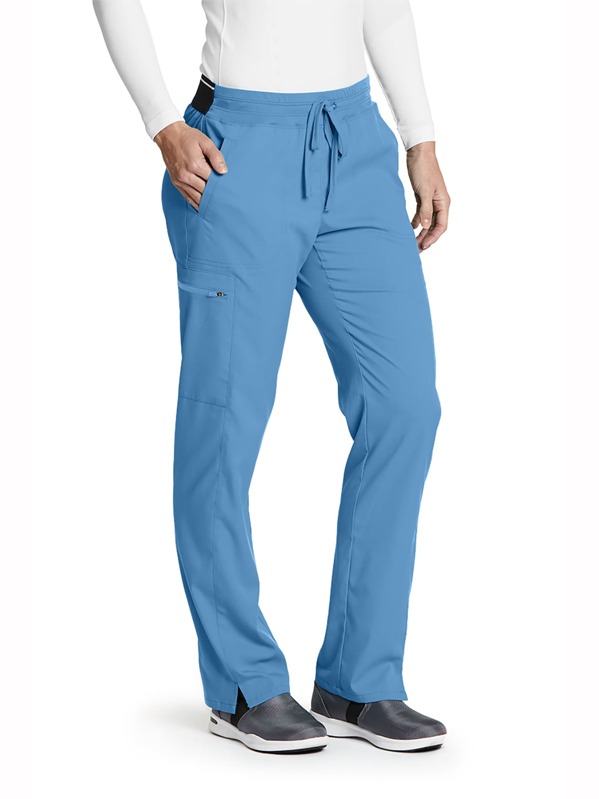 Grey's Anatomy Stretch GRSP500 Women's Kim Cargo Scrub Pant Ciel Blue ...