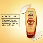 Garnier Whole Blends Honey Treasures Repairing Conditioner with Royal Jelly Honey, 12.5 fl oz