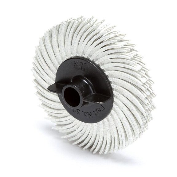 Scotch-Brite Radial Bristle Disc,TC,2In Dia,120G,PK80 61500176013