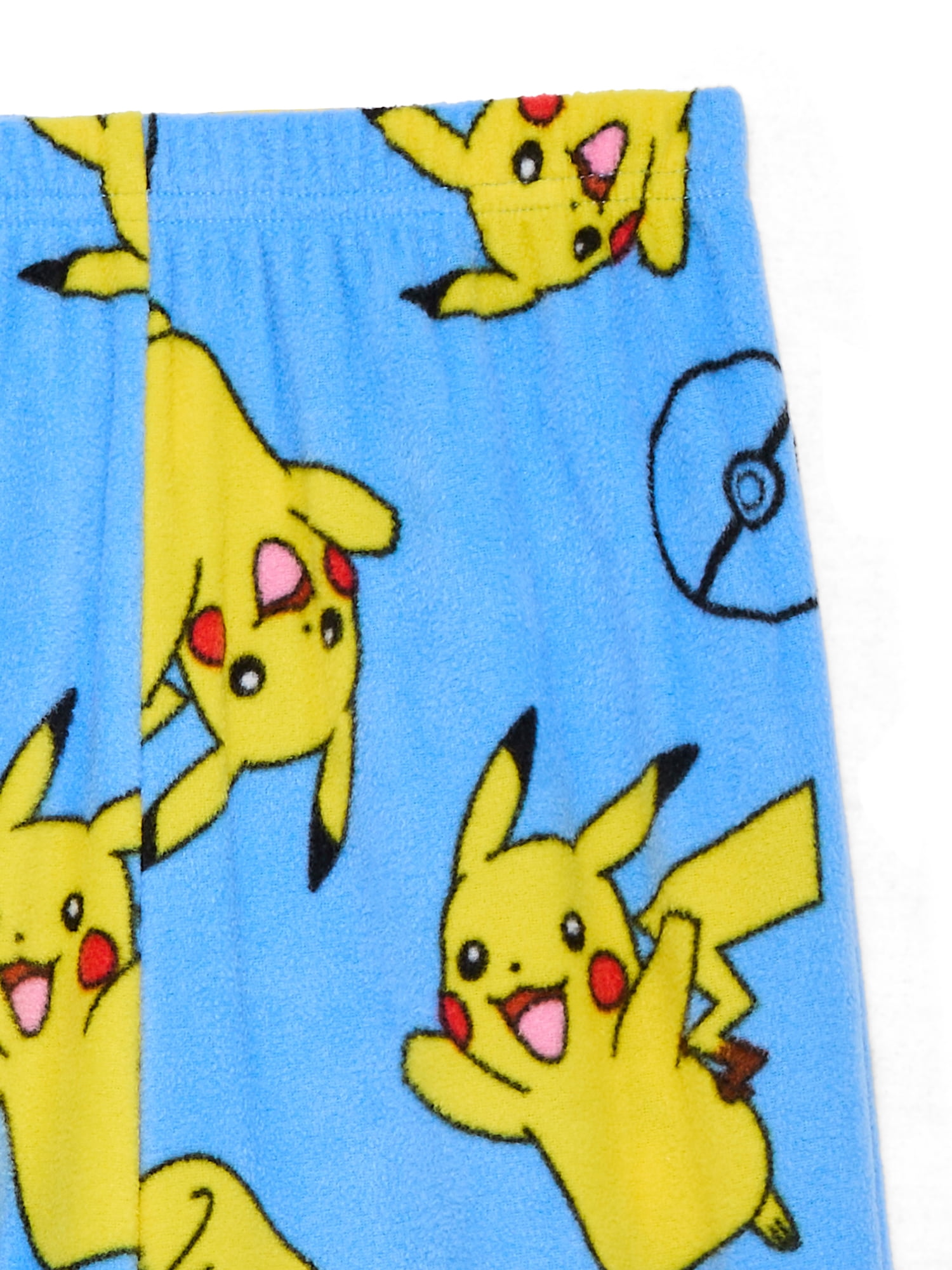 Pokemon Boys Holiday Long Sleeve Top and Pants Pajama Set, 2-Piece, Sizes 4-12
