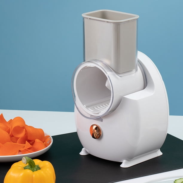 Cortador De Vegetales Cortadora de frutas eléctrica 3 en 1, trituradora de patatas multifuncional, accesorios de cocina Tmvgtek Libre de BPA
