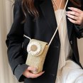 thumbnail image 5 of Bolso de paja de verano para teléfono móvil, bolso de moda para mujer, nuevo bolso pequeño, bolsos cruzados para mujer, superventas, 5 of 5
