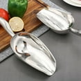 thumbnail image 4 of Stainless Steel Utility Scoop - Round Bottom, Multi-Purpose Ice Scoop With Finger-Groove Handle-Style:Style4;, 4 of 5