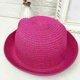 thumbnail image 3 of New Handmade Straw Hat 7-color Children's Straw Hat Summer Sandal Hat Outing Travel Men And Women Baby Cat Ear Sun Hat Gorro, 3 of 4