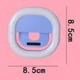 thumbnail image 4 of Amdohai Selfie Ring Light USB Rechargeable Portable Clip-on Selfie, 4 of 5